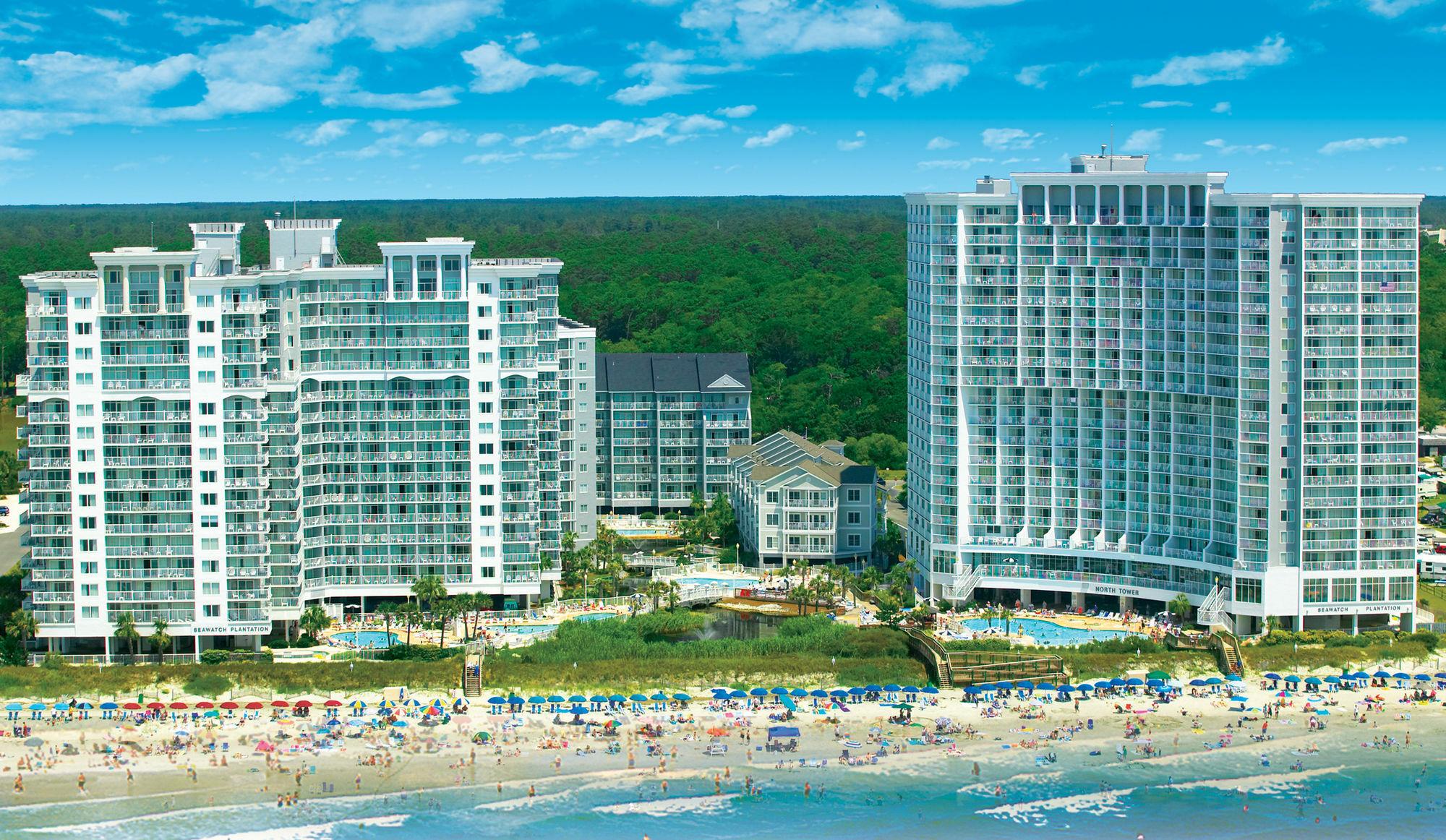 Sea Watch Resort Briarcliffe Acres Exterior foto